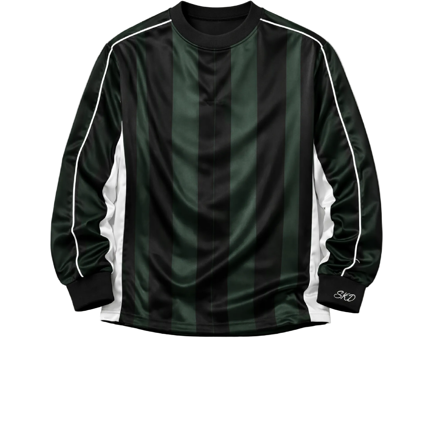 Green striped long sleeve