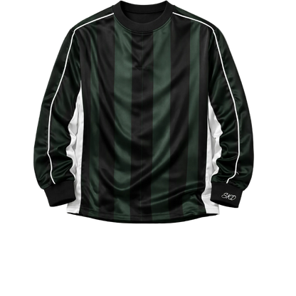 Green striped long sleeve